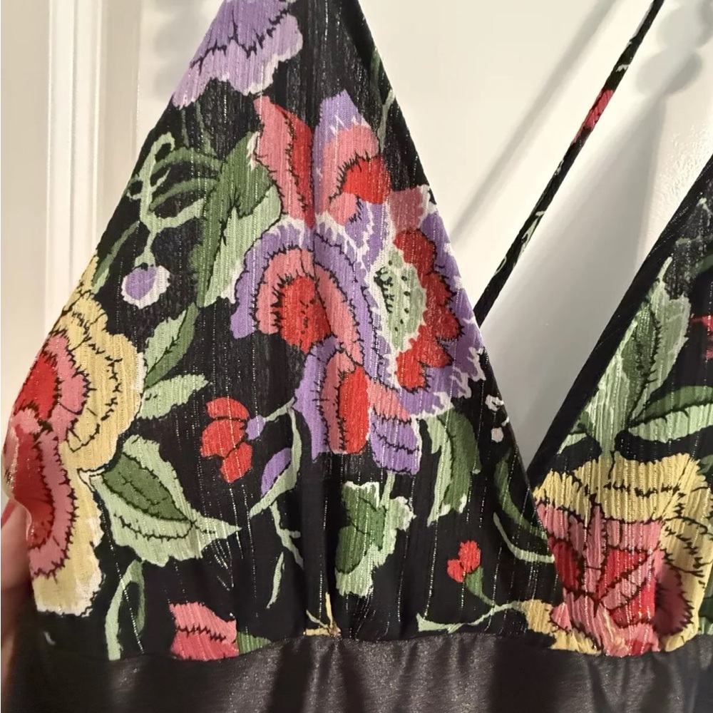 🌸 Tricia Fix Boho Bloom Maxi Gown – Preloved Charm, 🌸 Size Large - Picture 5 of 16